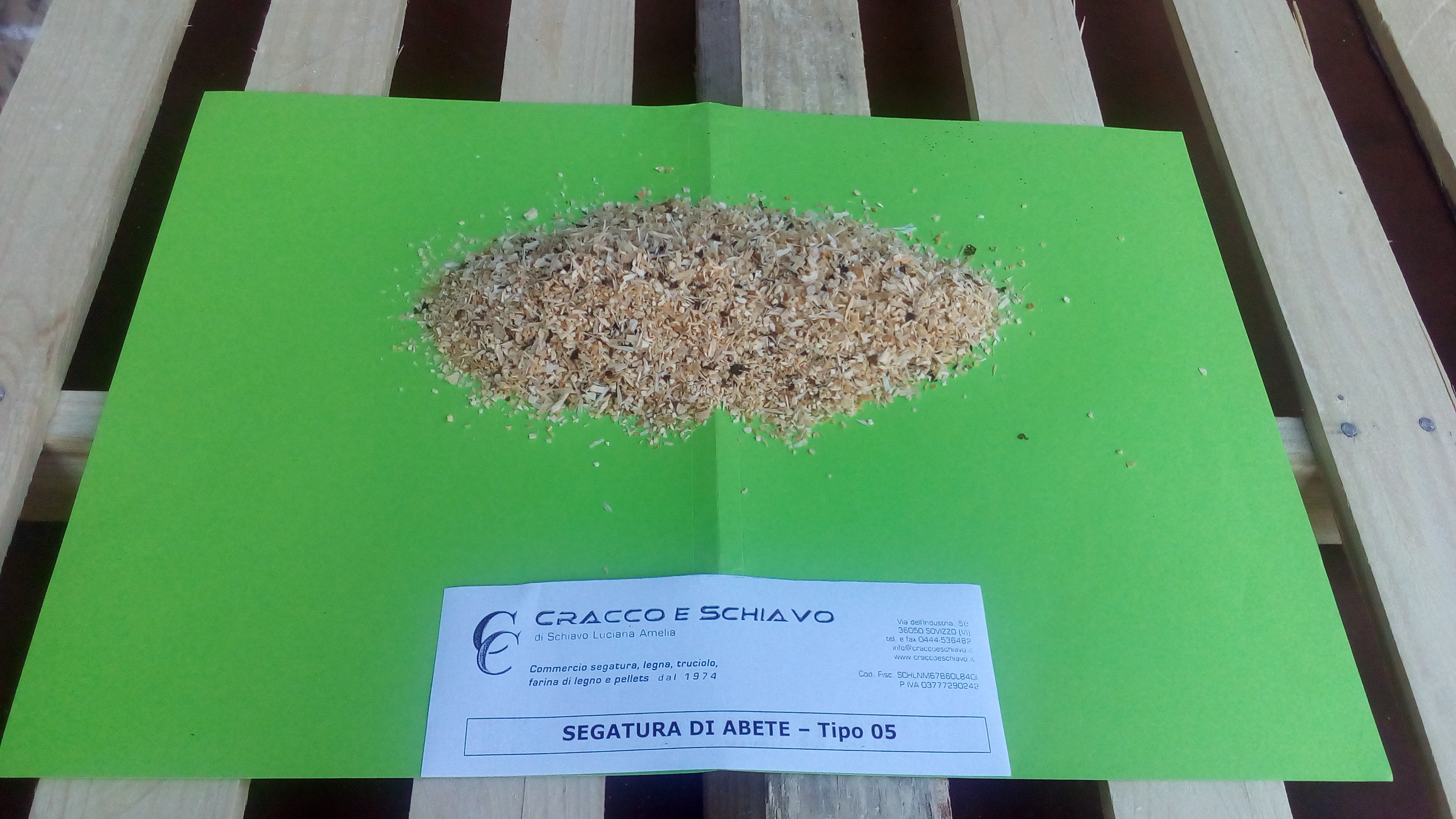 segatura di abete tipo 05